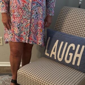 Cupio Multicolor Paisley Cape